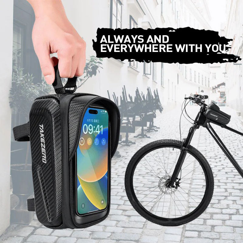 BIKE BOX WITH PHONE COMPARTMENT