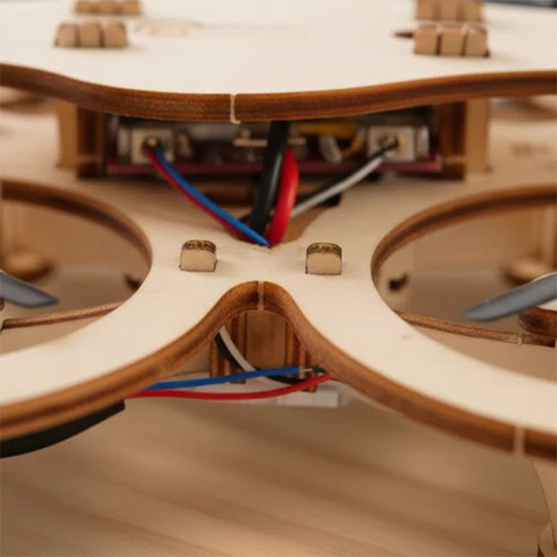 DIY Wooden Drone Assembly Kit