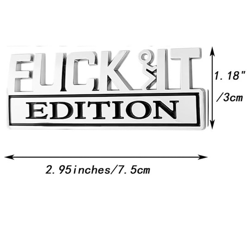 Prank car sticker accessories