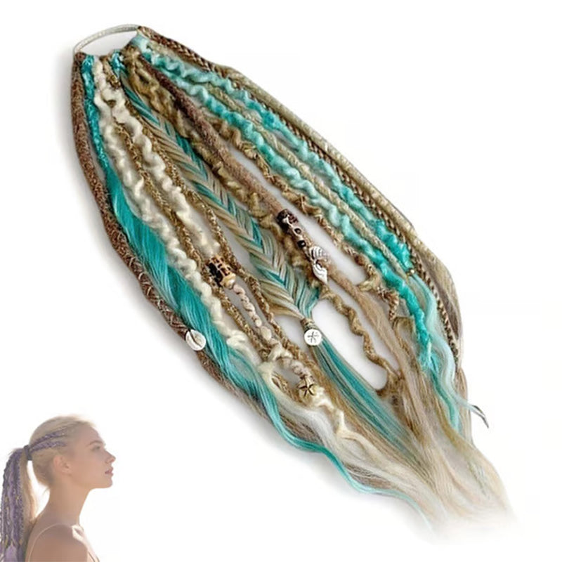 Elastic ponytail dreadlocks