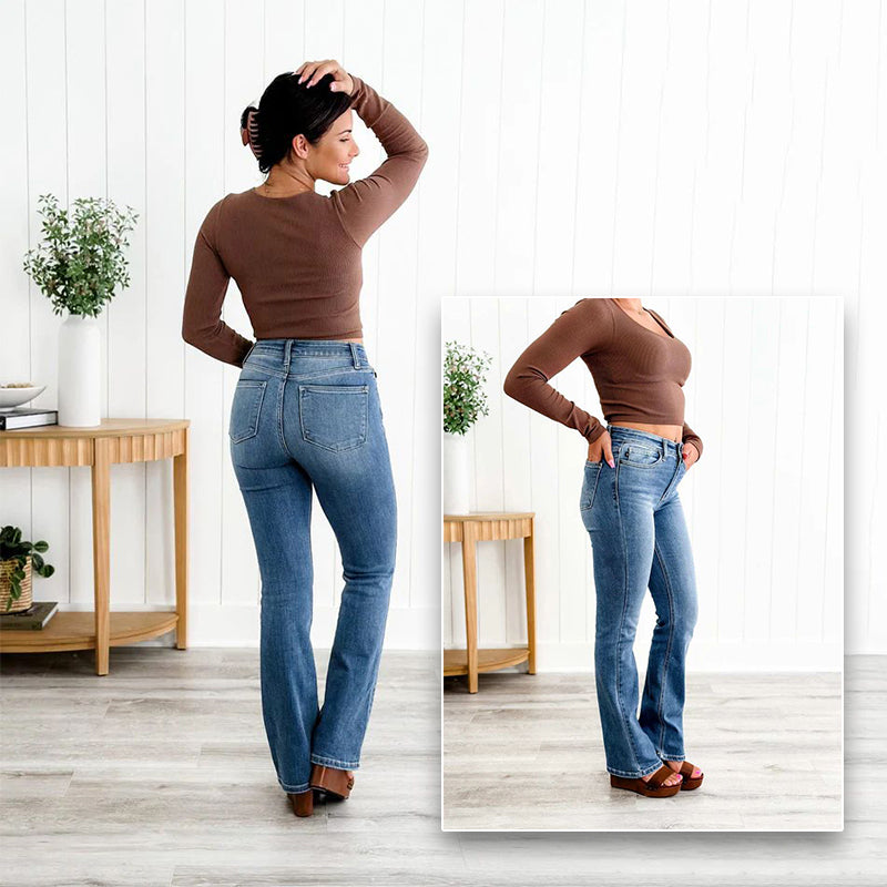⏰👖High-stretch tummy-control jeans