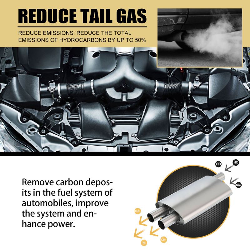 Engine catalytic converter cleaner