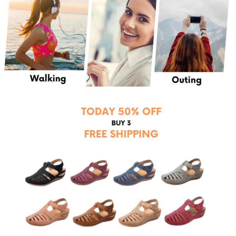 🎁Premium Lightweight Leather Sandals⏳