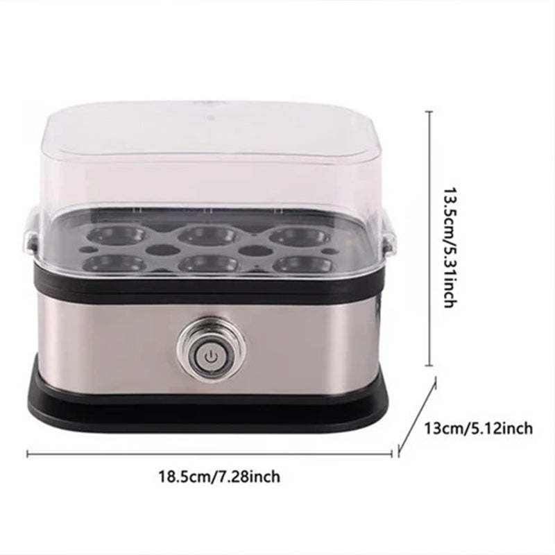 Stainless steel mini egg cooker