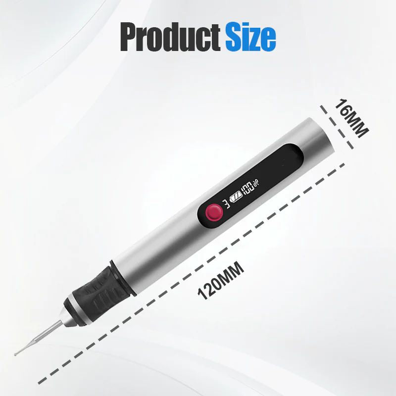 Multifunctional electric engraving pen