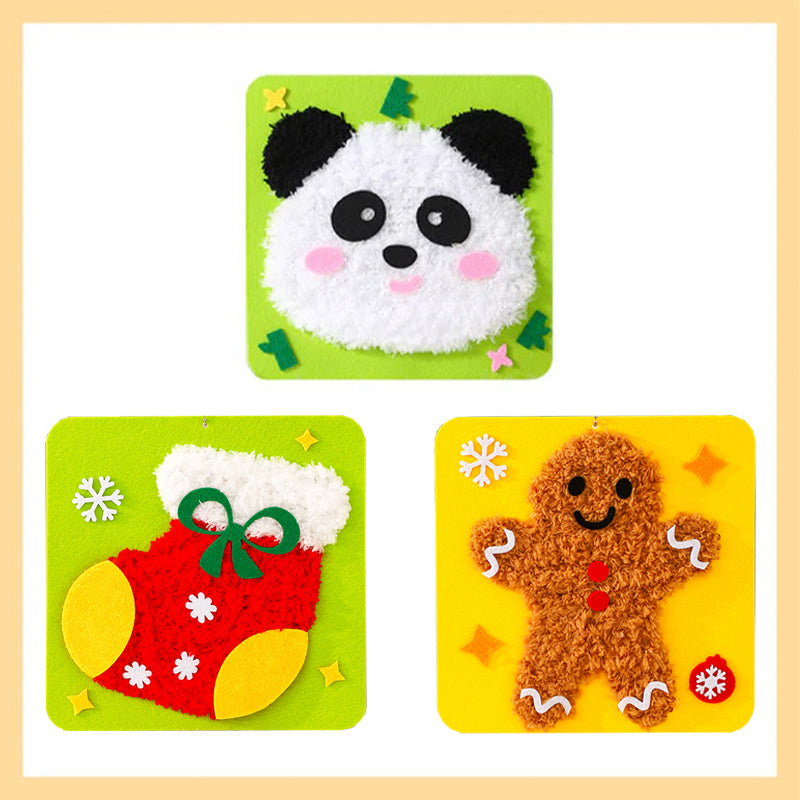 DIY Embroidery Doll Set