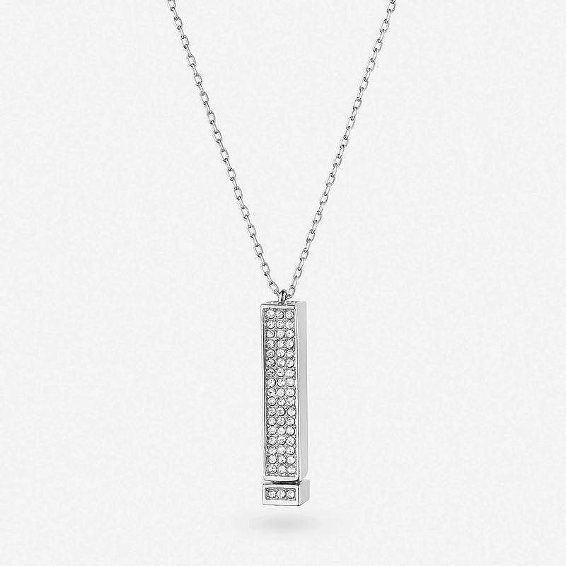 Rhinestone Engraved Necklace