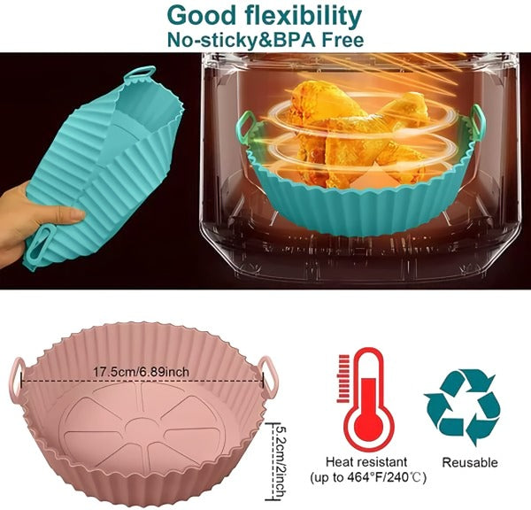 Silicone Air Fryer Baking Tray