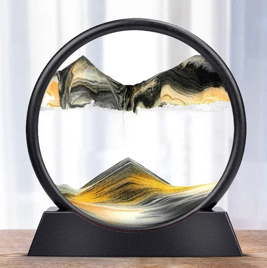 3D Hourglass Deep Sea Sandscape