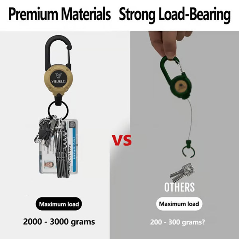 Outdoor tactical easy-pull buckle telescopic buckle