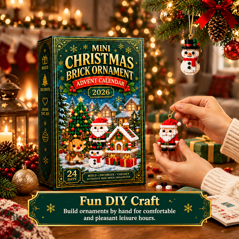 Christmas Building Block Decoration Toy