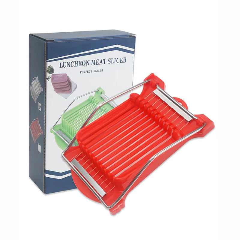 Luncheon meat cutting tool