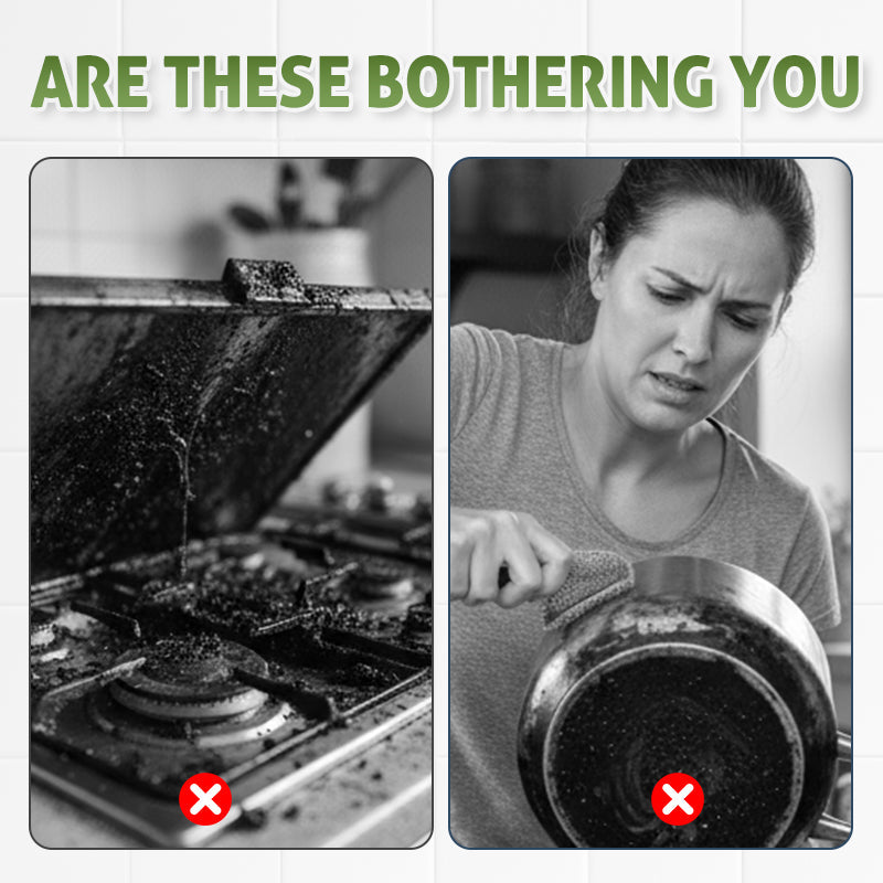 Enzyme-activated powerful degreasing kitchen cleaner