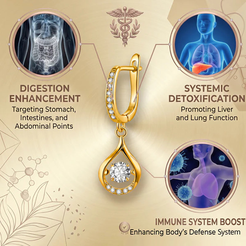 Magnetic Therapy Germanium Earrings