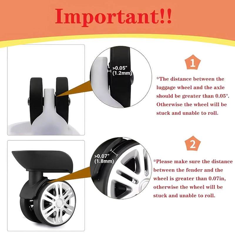 Luggage Wheel Protector