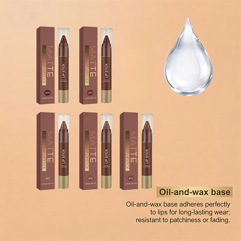Chocolate Matte Lip Gloss-Buy 1 GET 1 FREE(2PCS)