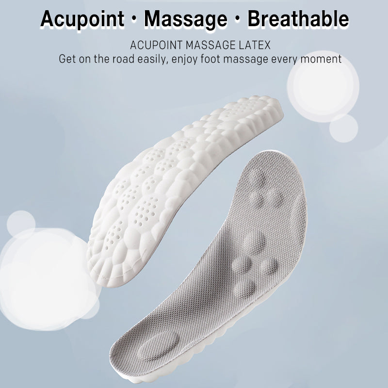 🔥High-elastic shock-absorbing casual insoles