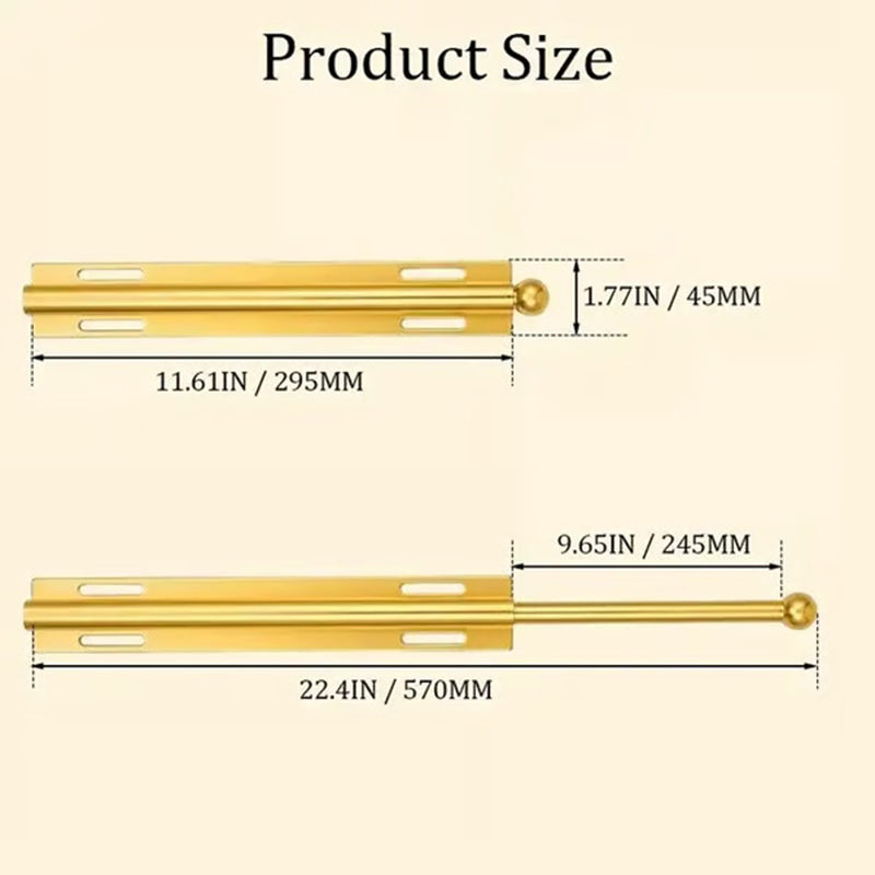 Sliding hangers for wardrobes