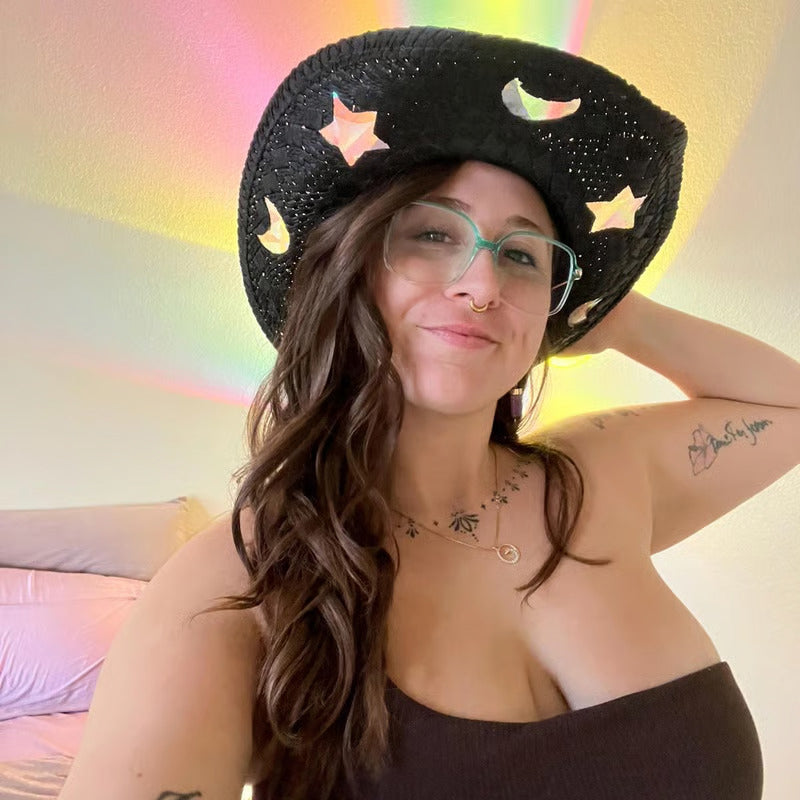 Cowgirl Straw Prism Hat