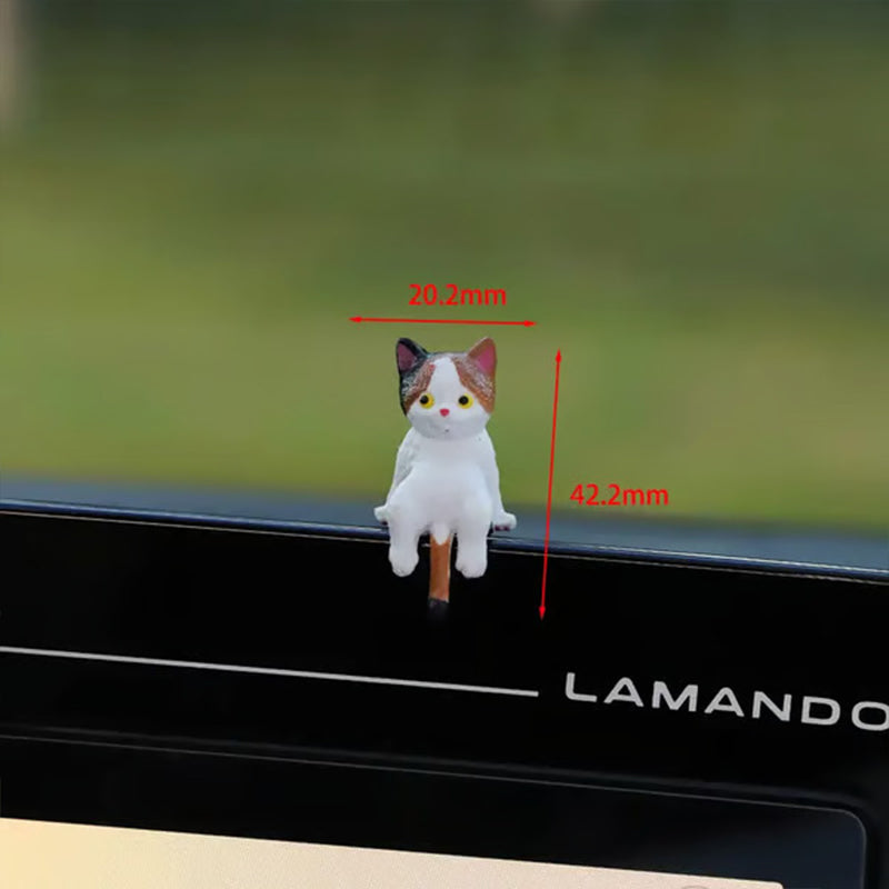 Miniature desktop animal figurine set