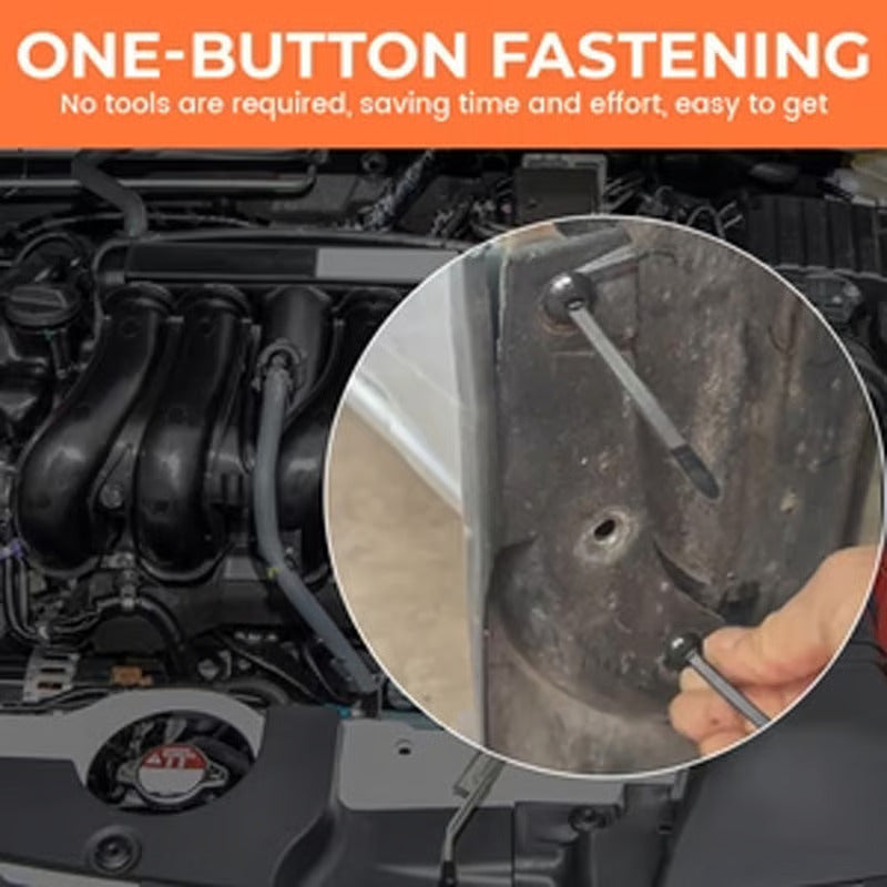 Universal nylon cable tie buckle for automobiles