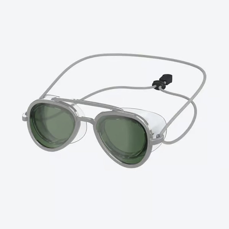 Anti-fog reflective swimming goggles