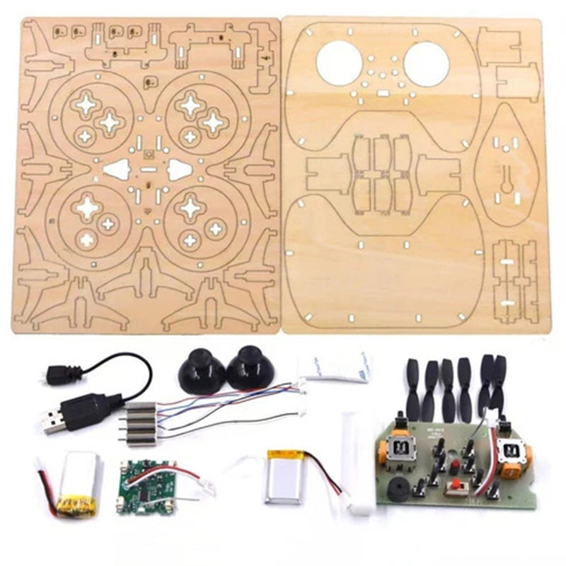 DIY Wooden Drone Assembly Kit