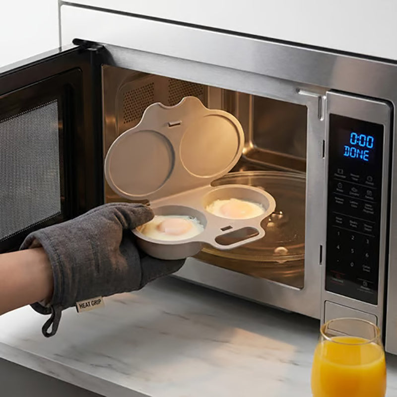Microwave Egg Steaming Container