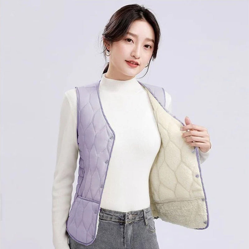 New sleeveless down vest