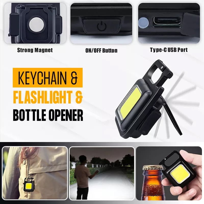 🔥Buy More Save More🔥Multifunctional Keychain Emergency Light