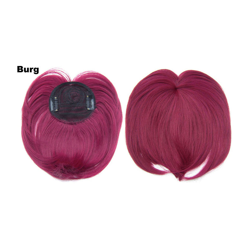 Heart-shaped bangs wig