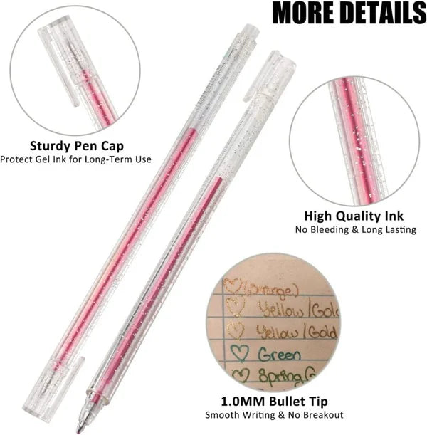 🎁 Glitter Gel Pen Set