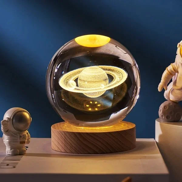 3D Planet Crystal Ball