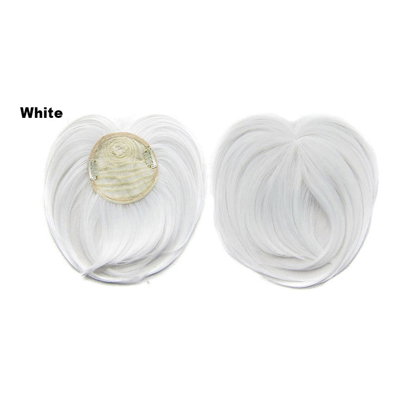 Heart-shaped bangs wig