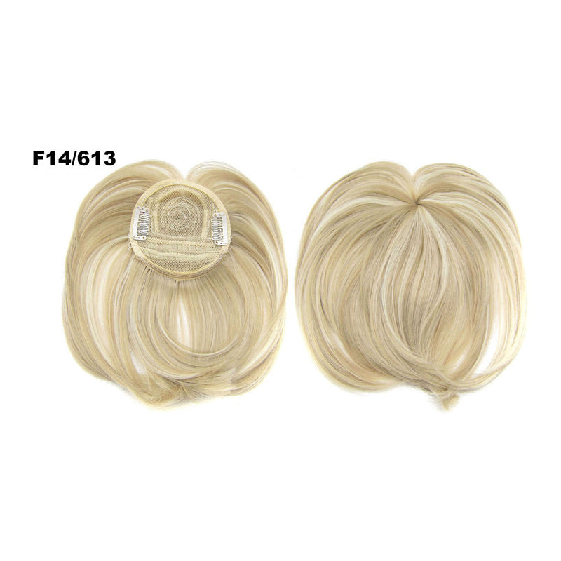 Heart-shaped bangs wig