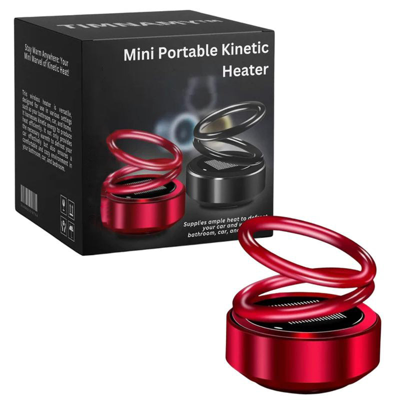 Portable kinetic heater in mini format