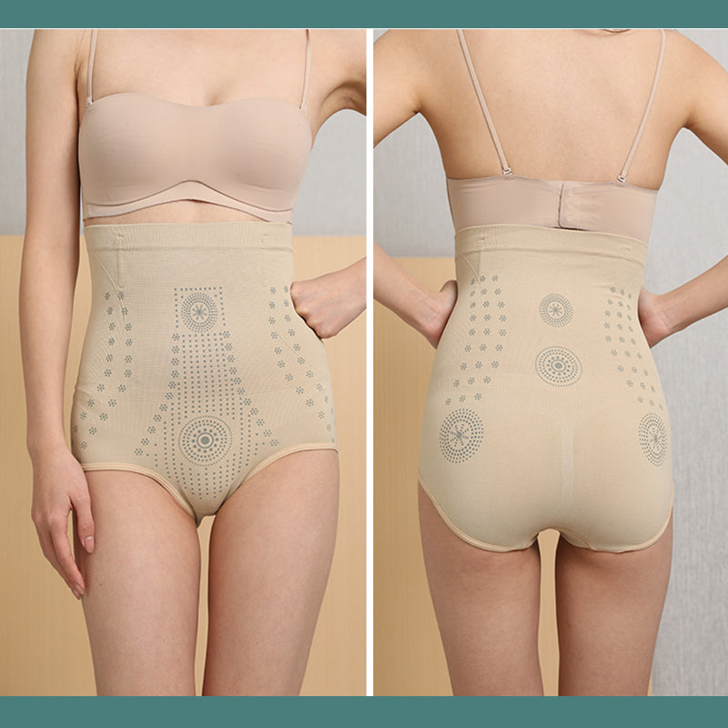 Powerful waistband slimming and hip lifting briefs