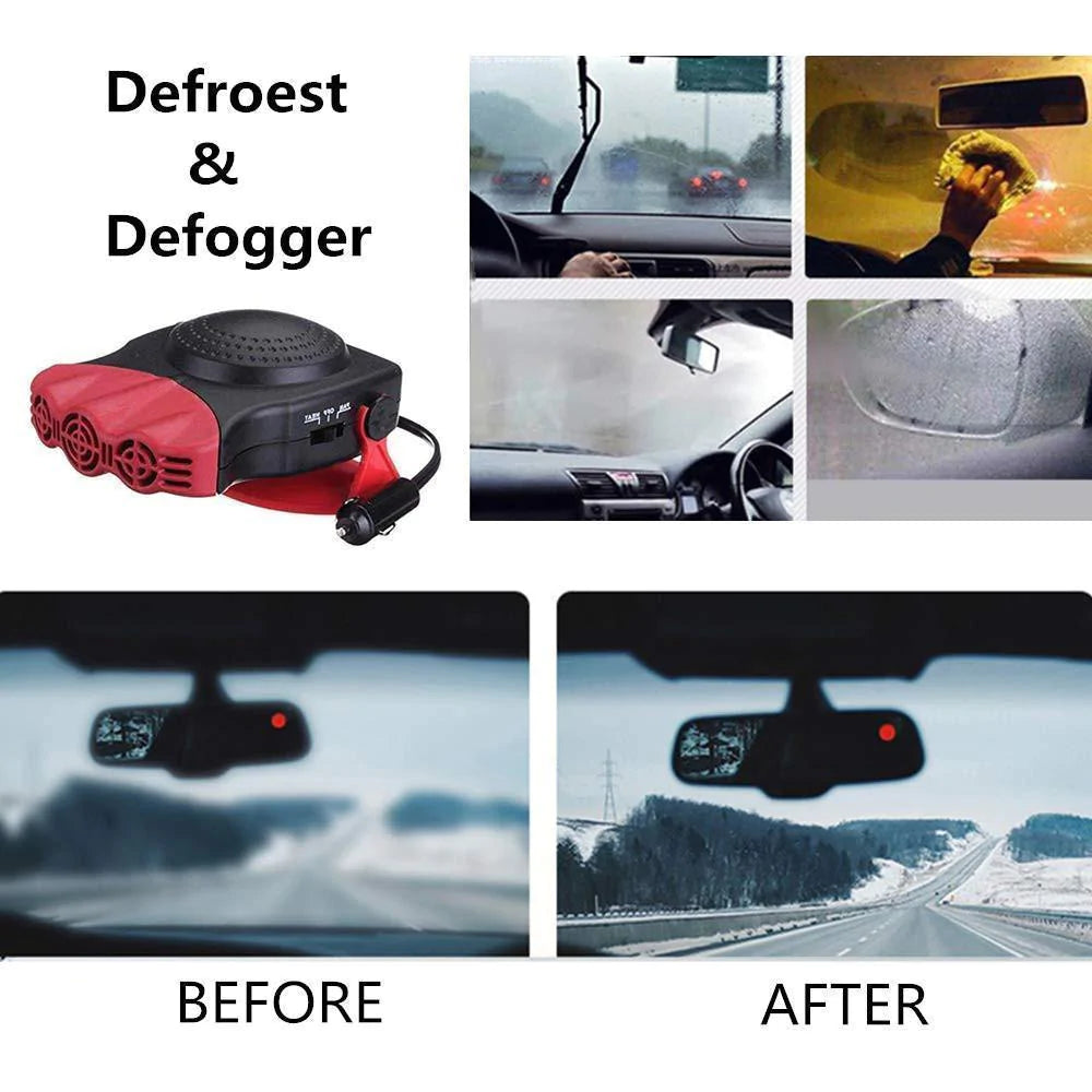 Portable Car Heater Defrosts Defogger