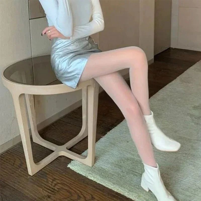 Pearl silk stockings Sexy nylon tights