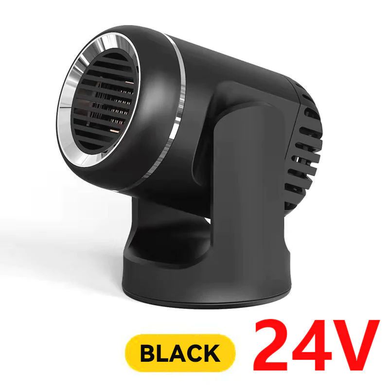 Portable 360° rotating car heater