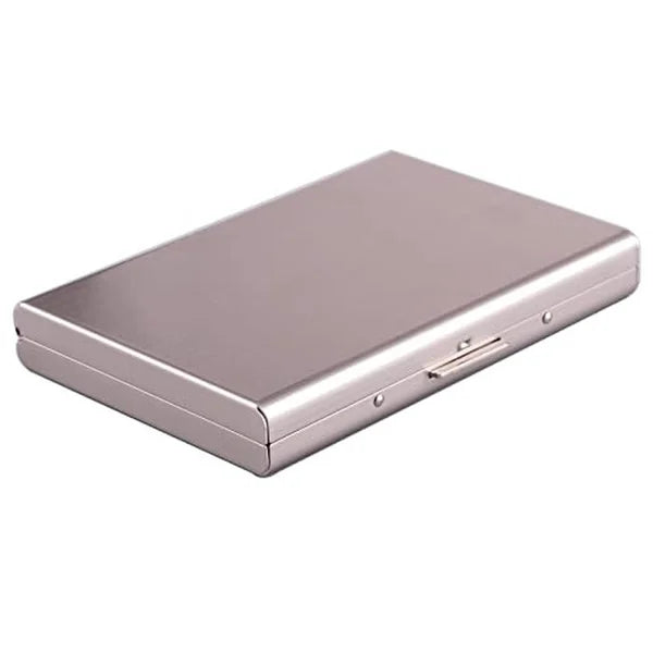 Ultra-thin anti-theft brush anti-demagnetization metal card case