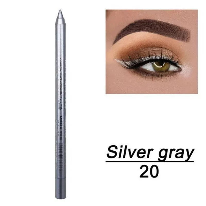 Long-lasting colored eyeliner