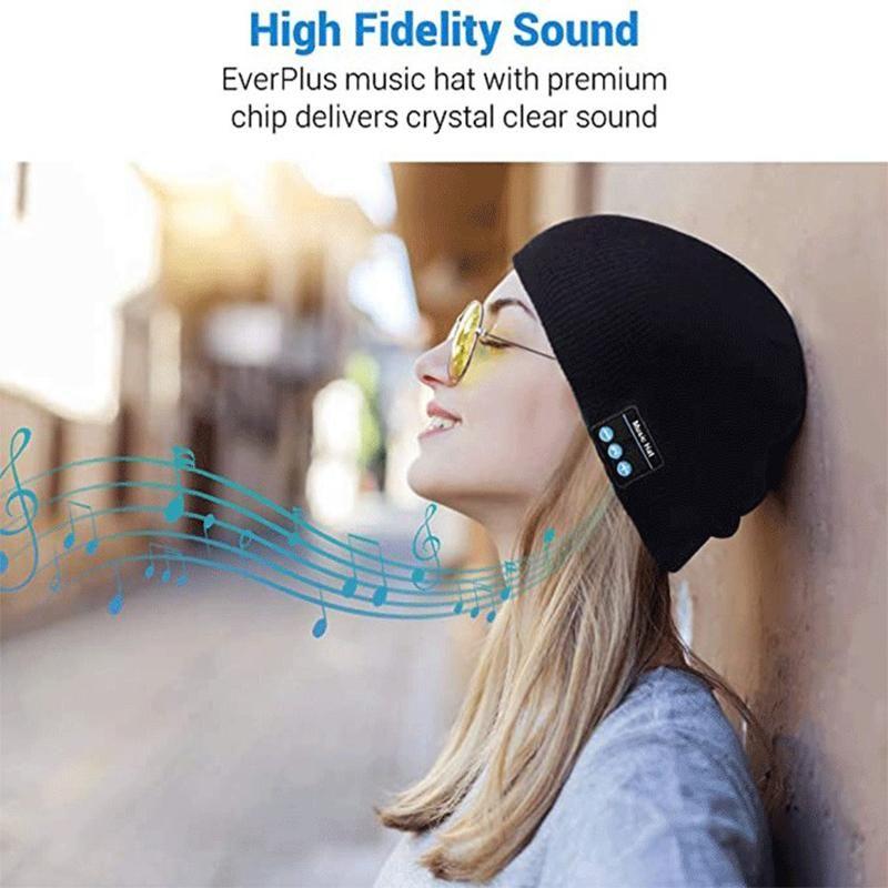 Bluetooth Headset Beanie Hat