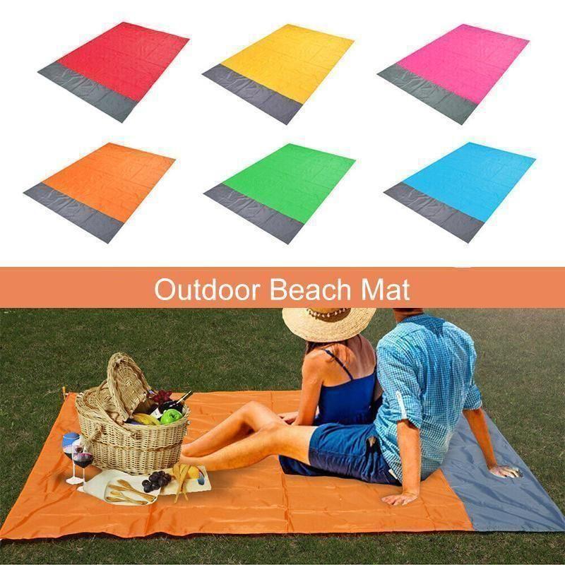 Portable Anti-sand Beach Blanket - for Park, Beach and Picnic