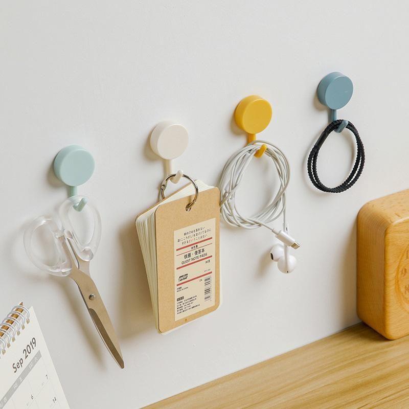 Colored adhesive hooks