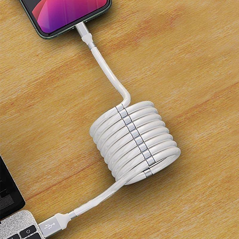 Data Cable with Magnetic Storage