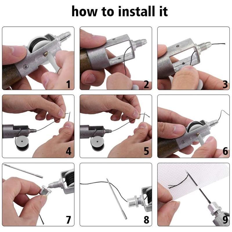 Leather Sewing Awl Kit Hand Stitcher Set