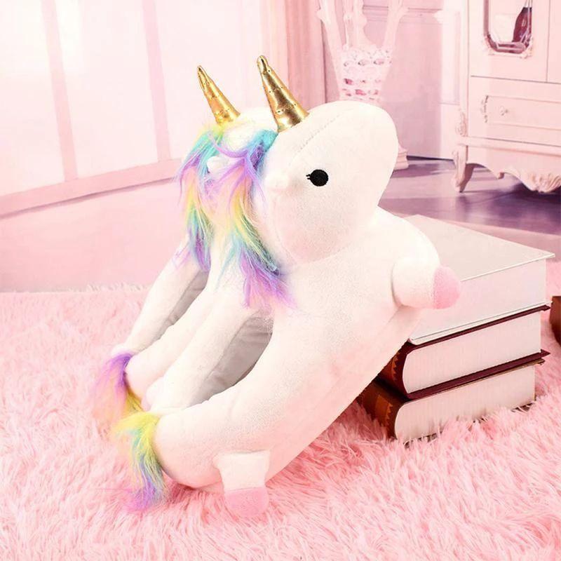 Indoor Warm Lovely Unicorn Slippers