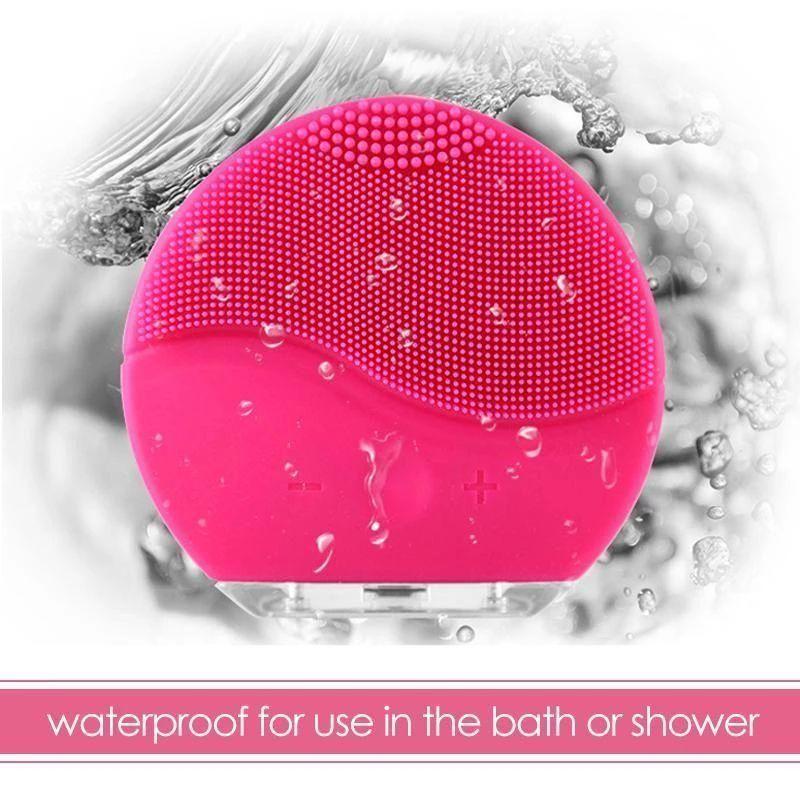 Electric Silicone Facial Cleansing Brush