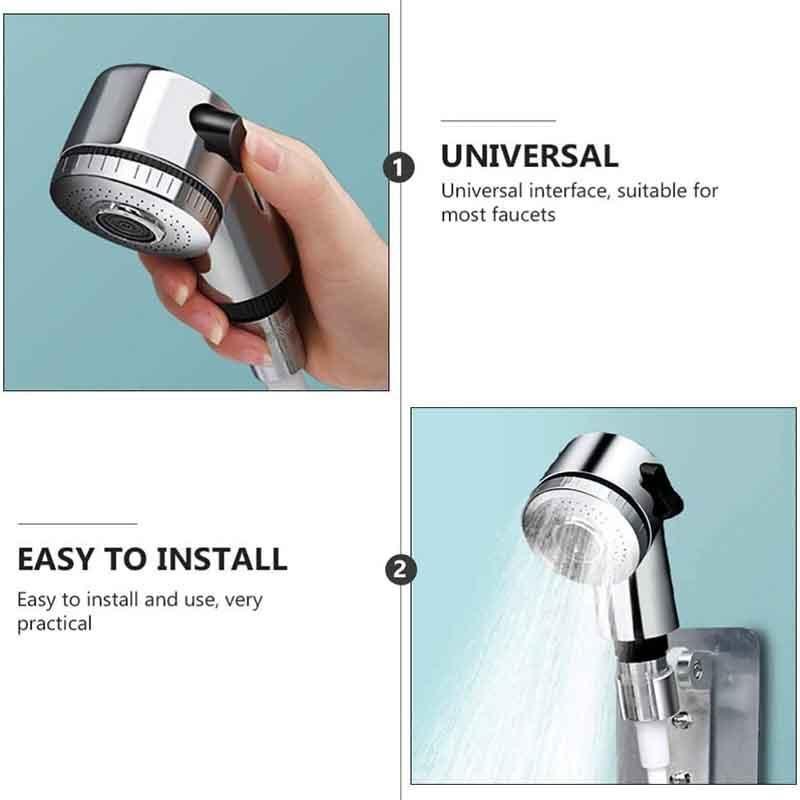 Handheld Shower Head Extender Kit for Hair Washing Pet Shower